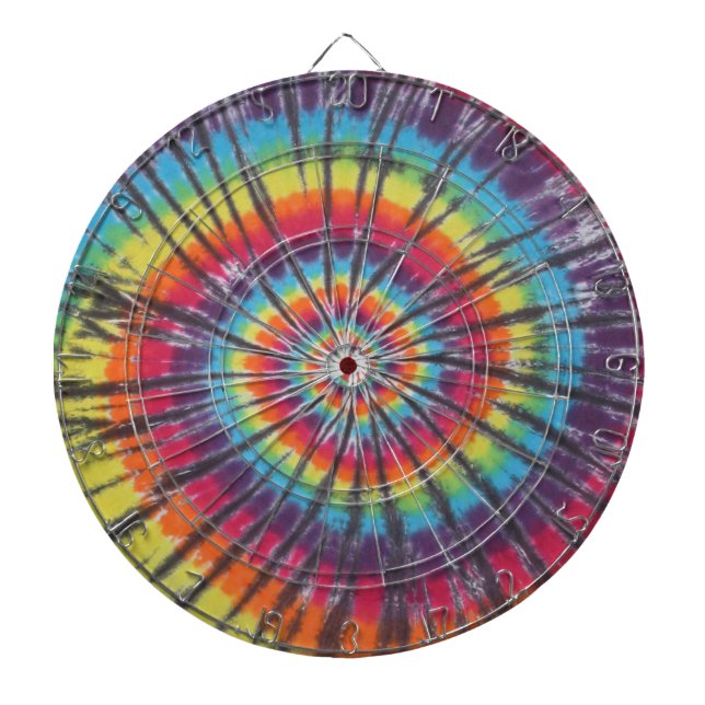 Tabla Dardos Swirl Tie Dye (Frente)