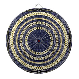 Tabla Dardos Tabuleiro de Corrente Dourada