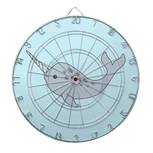Tabla Dardos Tabuleiro Narwhal (Frente)