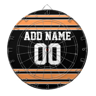 Tabla Dardos Team Jersey com nome e número personalizados