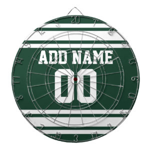 Tabla Dardos Team Jersey com nome e número personalizados