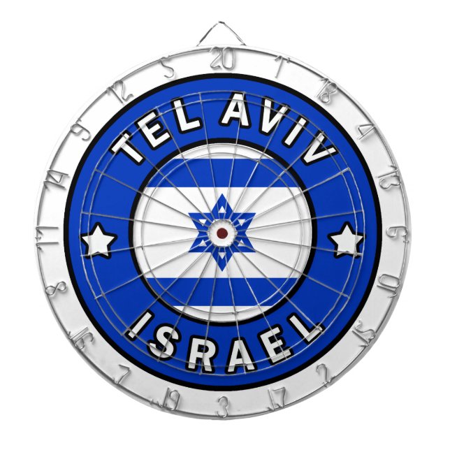 Tabla Dardos Tel Aviv Israel (Frente)