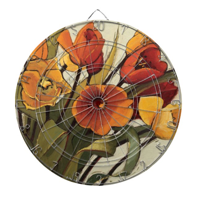 Tabla Dardos Tempo da tulipa (Frente)