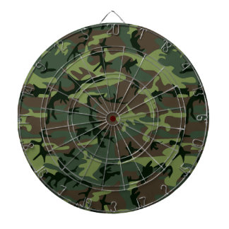 Tabla Dardos Teste padrão verde de Camo Brown da camuflagem