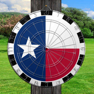 Tabla Dardos Texas Dartboard USA & Texas Flag / game board