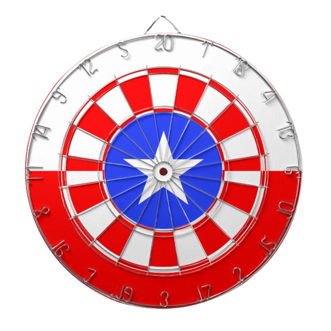 Tabla Dardos Texas flag dartboard (Frente)