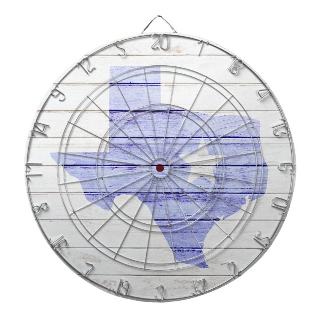Tabla Dardos Texas State Faux Wood  (Frente)