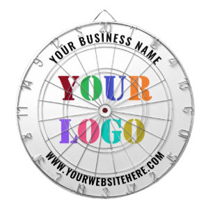 Tabla Dardos Texto personalizado do logotipo de empresa Dart Bo