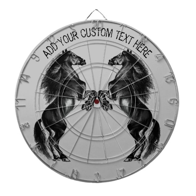 Tabla Dardos Texto Personalizado Personalizado Personalizado da (Frente)