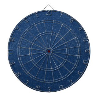 Tabla Dardos Textura de couro Marinho azul