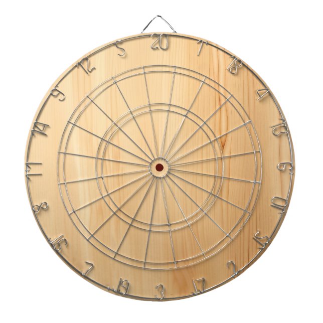 Tabla Dardos Textura loira de madeira (Frente)