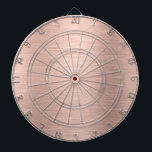 Tabla Dardos Textura metálica de rosa-ouro<br><div class="desc">Uma moderna textura metálica rosa-ouro moderna.</div>