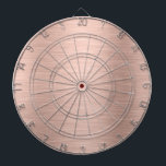 Tabla Dardos Textura metálica de rosa-ouro<br><div class="desc">Uma moderna textura metálica rosa-ouro moderna.</div>