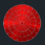Tabla Dardos Textura Vermelha Metálica Minimalista<br><div class="desc">Textura metálica vermelha esfregada,  elegante,  aspecto de alumínio. Design minimalista simples e moderno.</div>