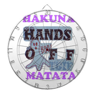 Tabla Dardos TGIF Hakuna Matata Mãos De Cabeça Engraçada