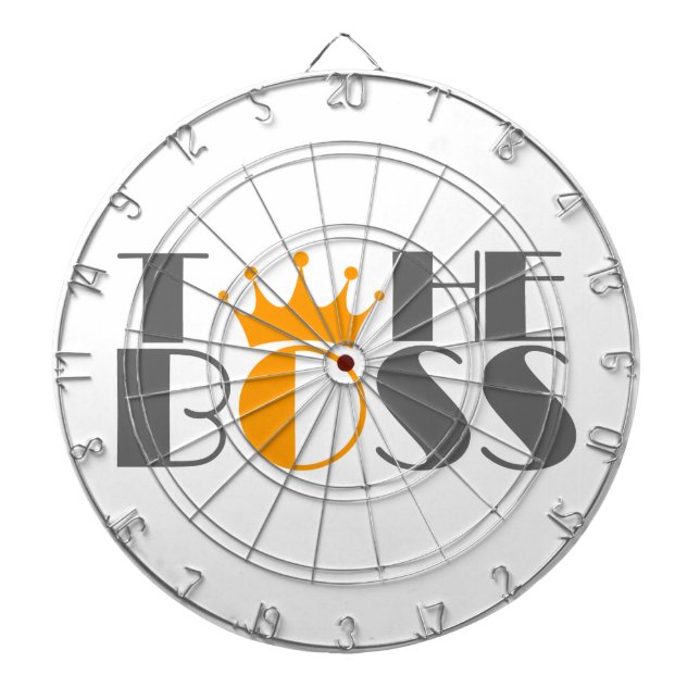 Tabla Dardos The Boss crown Cufflinks (Frente)