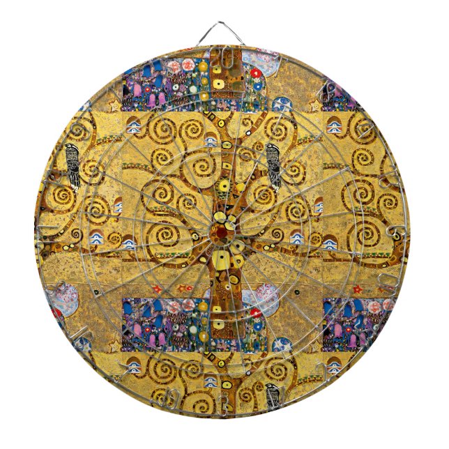 Tabla Dardos “ The Tree of Life ” , Gustav Klimt (Frente)