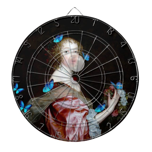 Tabla Dardos The Unexpected Arrival of Blue Butterflies (Frente)