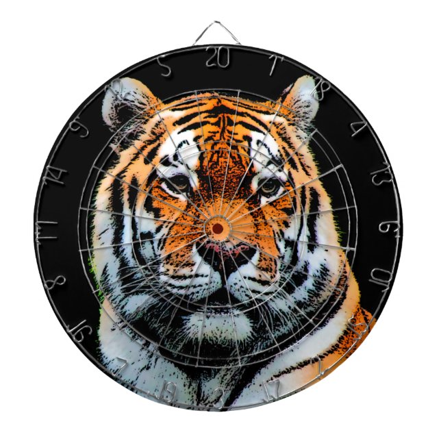 Tabla Dardos Tiger Eyes Inspiration (Frente)