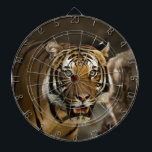 Tabla Dardos Tigre Siberiano<br><div class="desc">Animais Selvagens e Trabalhos de arte Digitais de Grandes Gatos - Face de Tigre Siberiana</div>