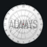 Tabla Dardos Tipografia moderna, simples, moderna, sempre fabul<br><div class="desc">Design gráfico moderno,  simples e urbano de dizer "Sempre Fabuloso" em tons de cores de cinza. Arte vetorial gráfico urbana,  legal,  moderna e lúdica com tipografia escrita à mão.</div>