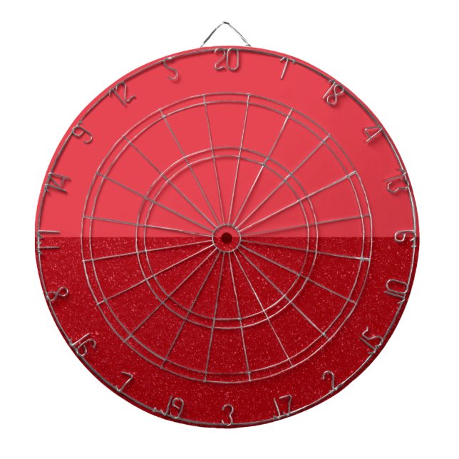 Tabla Dardos Tomato Red Split Textured Dartboard – Customizable (Frente)