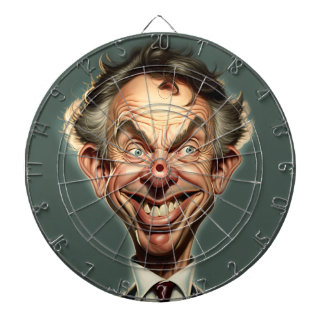 Tabla Dardos Tony Blair Dartboard