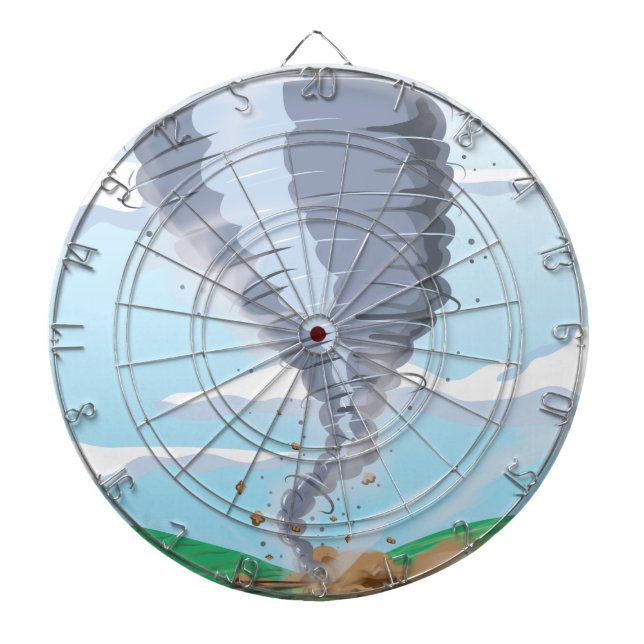 Tabla Dardos Tornado Twister (Frente)