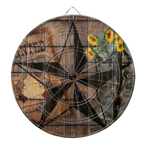 Tabla Dardos Torre Russo Texas Star Western Pistolol