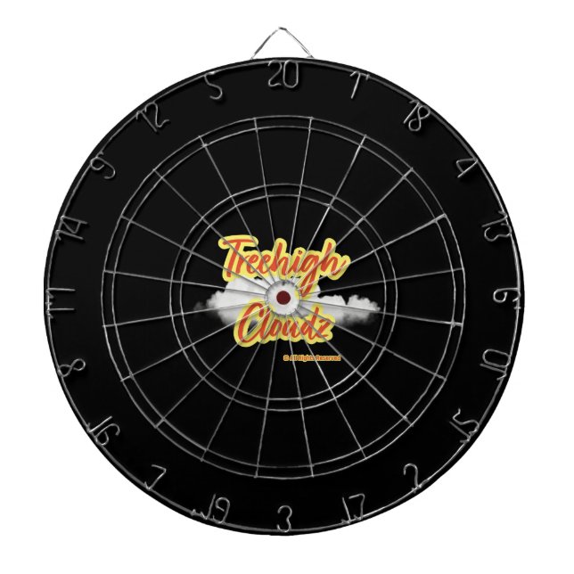 Tabla Dardos Touro-Olho: Um Treehigh Cloudz Dart Board (Frente)