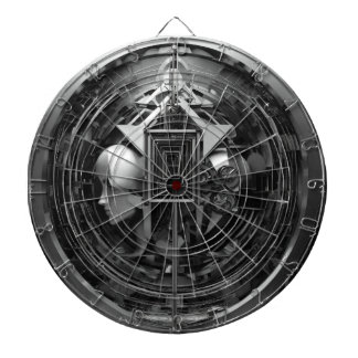 Tabla Dardos Trabalho de arte de álbum, 3d, cheio hd, preto, br