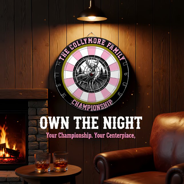 Tabla Dardos Trabalho de arte de Floresta de Destino de Deer (Criador carregado)