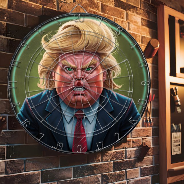 Tabla Dardos Trump Dartboard: Um Alvo Político (Criador carregado)