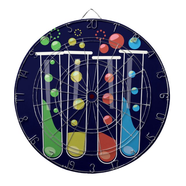 Tabla Dardos Tubos de teste (Frente)