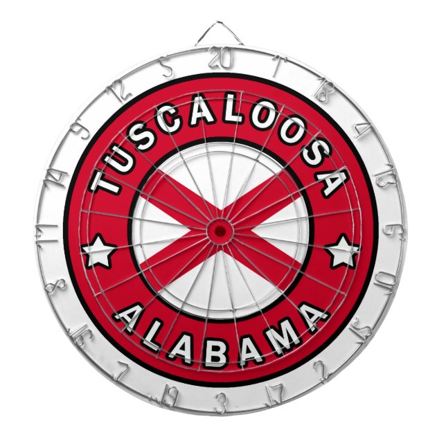 Tabla Dardos Tuscaloosa Alabama (Frente)