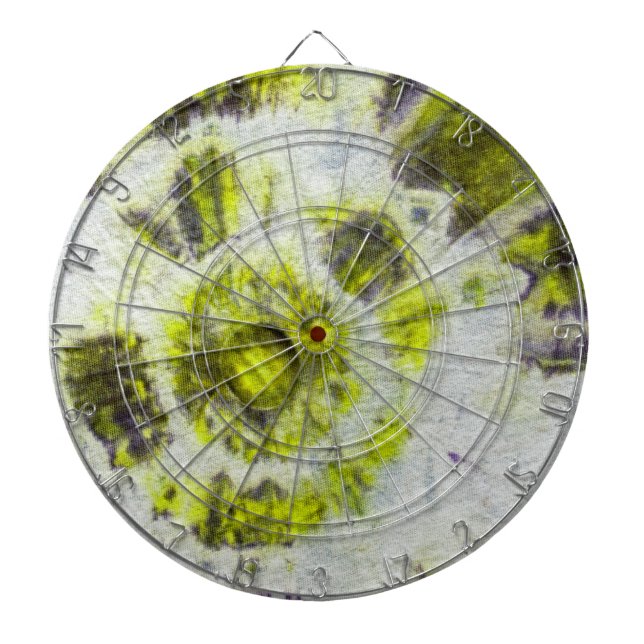 Tabla Dardos Tye Dye Composition #3 por Michael Moffa (Frente)