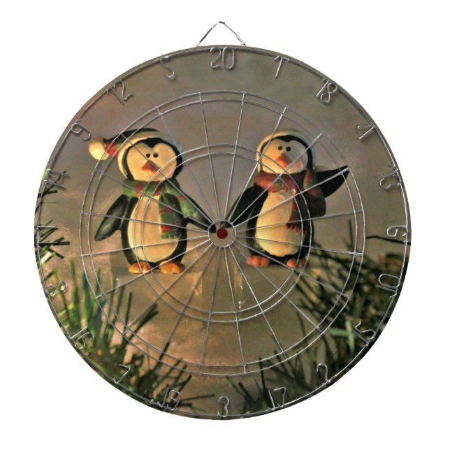 Tabla Dardos Um par de pinguins (Frente)
