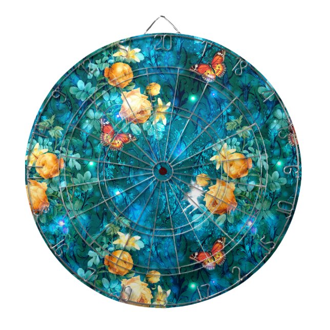 Tabla Dardos Uma Fada na Série Jardim Design 11 (Frente)