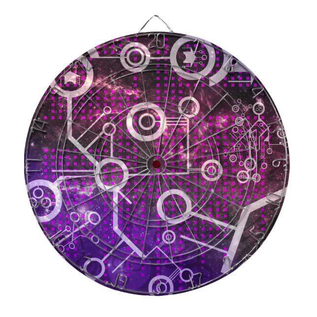 Tabla Dardos Universo digital (Frente)