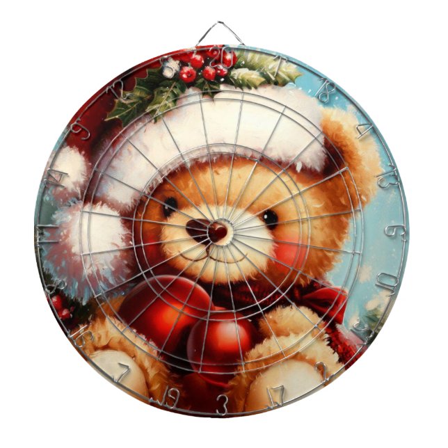 Tabla Dardos Urso de Peste de Natal (4) (Frente)