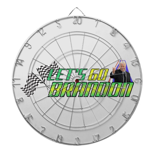 Tabla Dardos Vamos Go Brandon (Frente)