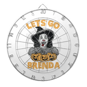 Tabla Dardos Vamos Go Brenda Spooky Halloween Kamala Harris