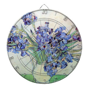 Tabla Dardos Vase "Ainda viva" com irrisões de Vincent van Gogh