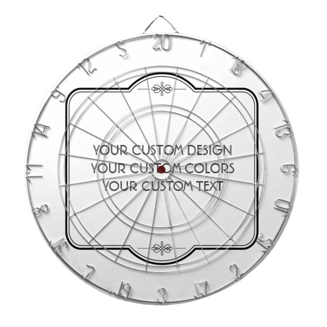Tabla Dardos VAZIO seu Design aqui - (Frente)