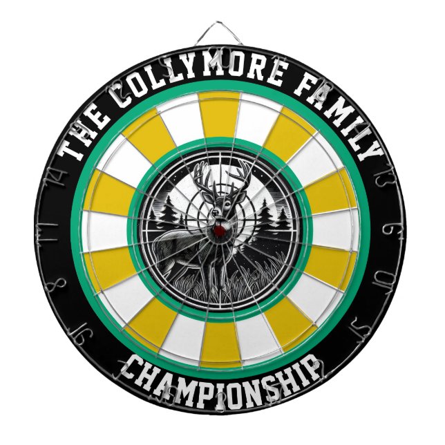 Tabla Dardos Vendedor de Floresta com Sobreposição de Destino (Frente)