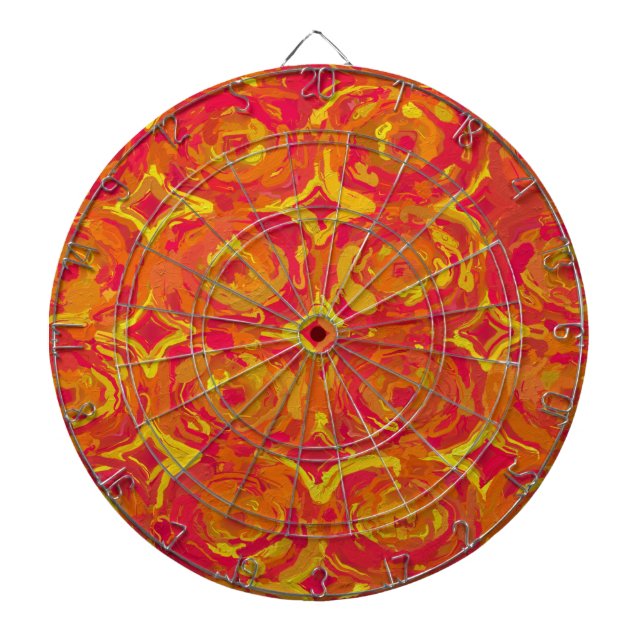 Tabla Dardos Vermelho e Amarelo (Frente)