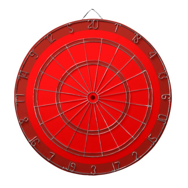 Tabla Dardos Vermelho sobre o Red Regulation Dart Board (Frente)