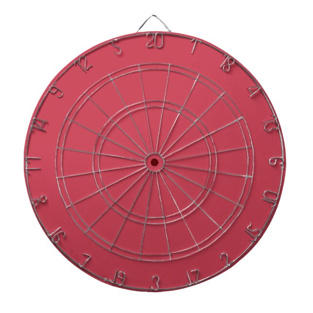 Tabla Dardos Vermelho-tijolo (cor sólida) (Frente)