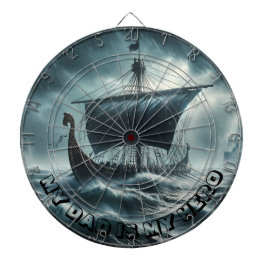 Tabla Dardos VIKING SHIP - O meu Pai é o meu herói, personalizá
