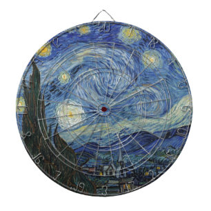 Tabla Dardos Vincent van Gogh  A Noite Estelar, junho de 1889